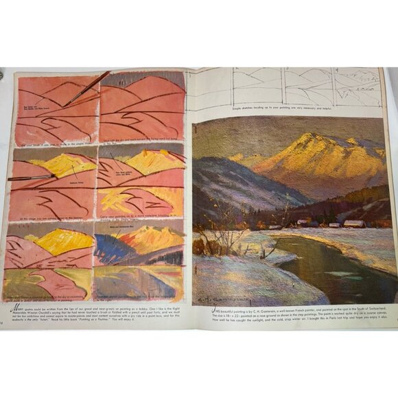 Oil Painting How to #4 Walter T Foster Art Books New Edition Old School Instruct - Picture 6 of 6